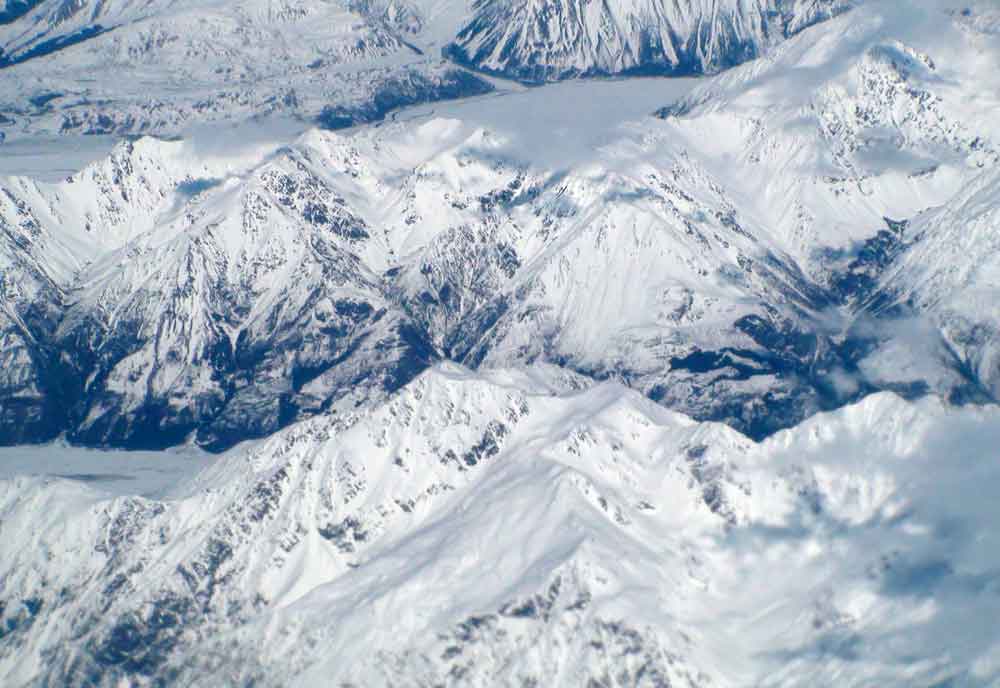 260 - Nueva Zelanda, Alpes de N. Z. - imagenes aereas